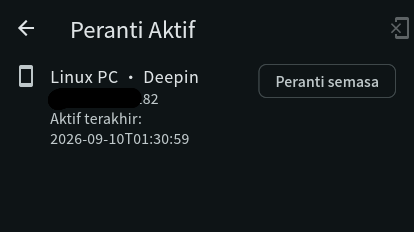 Keselamatan dan Perlindungan Peranti